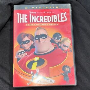 Disney The Incredibles 2-Disc Collector's Edition - Red and Yellow
